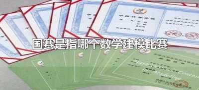 ​国赛是指哪个数学建模比赛（数学建模国赛是指什么比赛）