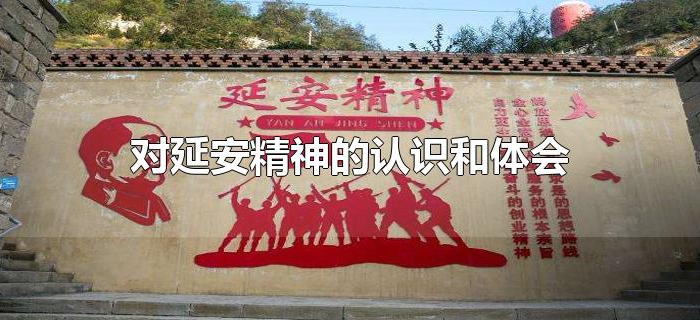 对延安精神的认识和体会 对延安精神的认识和体会