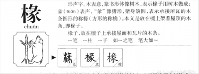 ​椽怎么读什么意思（椽的拼音）