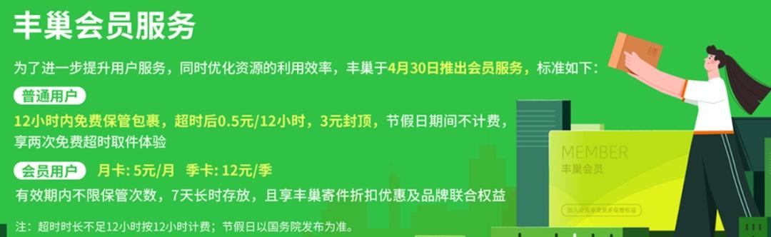 丰巢快递柜能够免费存放多长时间(丰巢快递柜保管包裹超过12小时要收费了)(2)