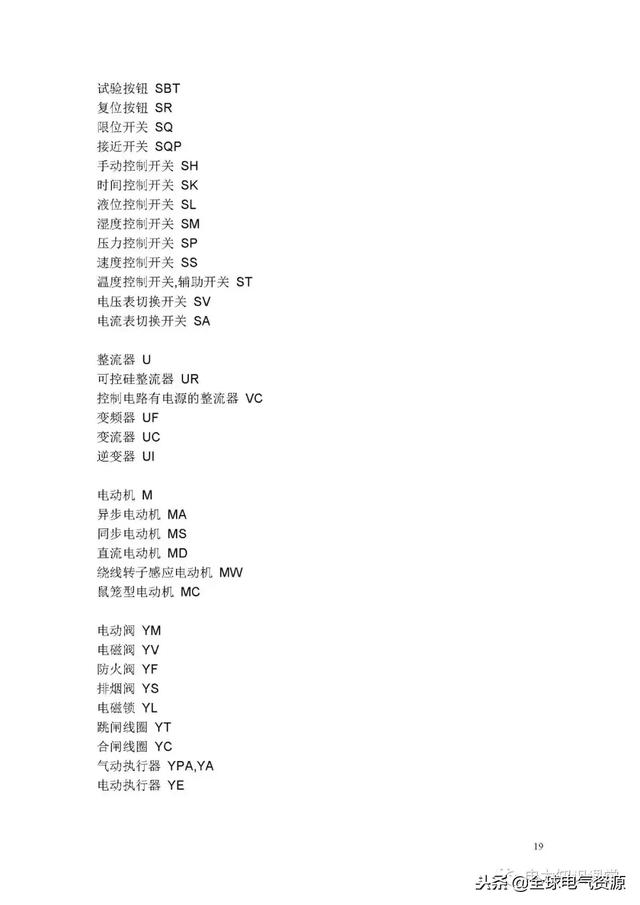 符号一览表(电路图符号大全)(18)