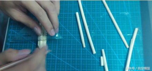 飞机模型筷子手工制作(制作简易的飞机模型)(3)