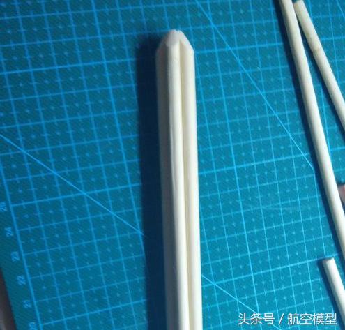 飞机模型筷子手工制作(制作简易的飞机模型)(5)