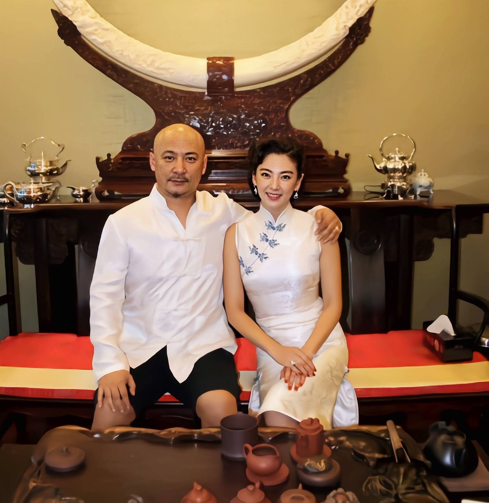 蒋雯丽顾长卫怎么在一起的（蒋雯丽老公顾长卫怎么认识的）(图8)