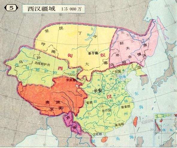 建元是我国哪一个皇帝使用的年号_西汉8位皇帝38个年号列表图