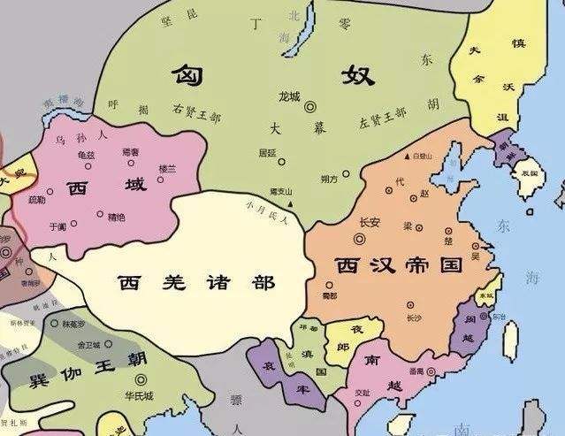 建元是我国哪一个皇帝使用的年号_西汉8位皇帝38个年号列表图