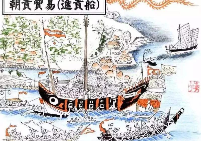 明朝朝贡贸易体制的内容和目的（中国朝贡贸易什么时候开始）(图6)