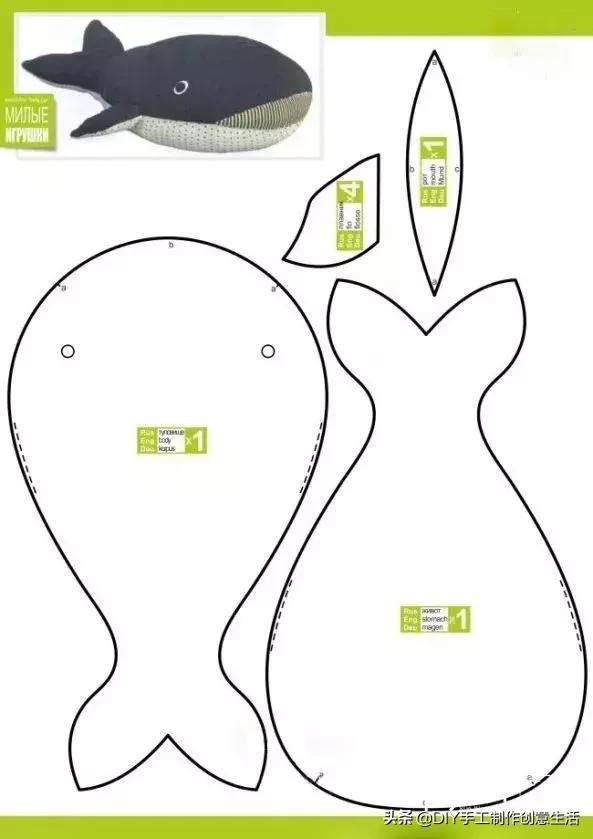 怎么做布艺玩偶手工（分享10种布艺玩偶的制作方法）(18)