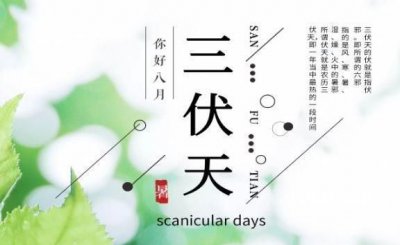 ​三伏天是什么意思，伏天是什么意思?一共多少天？