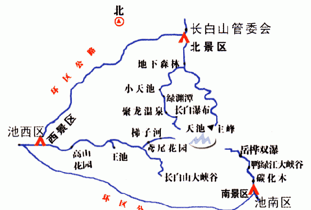 吉林长白山边界是哪里