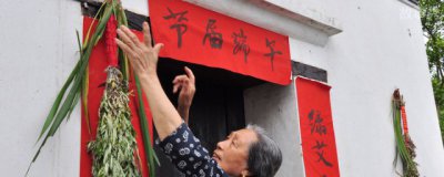 ​端午节门口挂艾草什么意思 端午节门口挂艾草的寓意