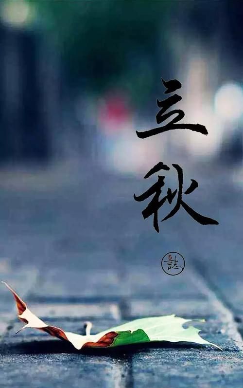 关于立秋的美好诗句