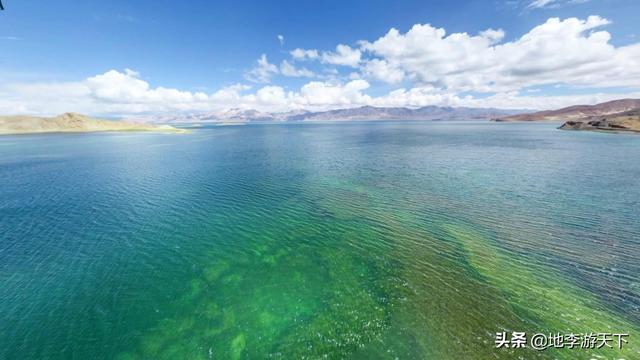 班公湖最可怕的湖(卫星地图下的班公湖抛开边境对峙)(6)