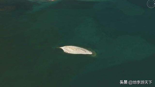 班公湖最可怕的湖(卫星地图下的班公湖抛开边境对峙)(7)