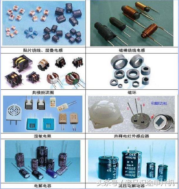 学看电路图入门常见电子元器件（电路识图42-电子元器件的五项识别内容）(3)