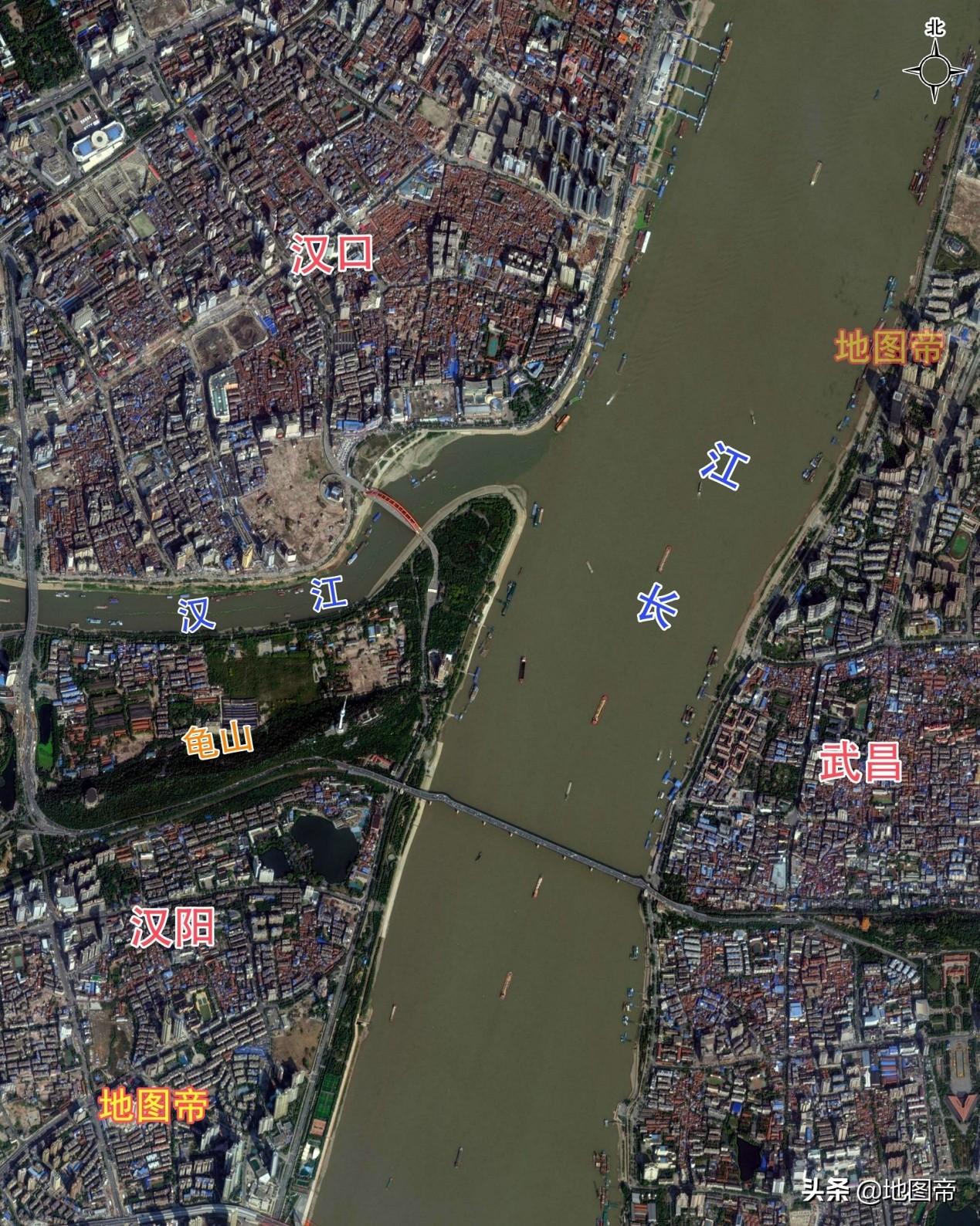 汉口有几个区地图（汉口是武汉的哪个区）(图11)