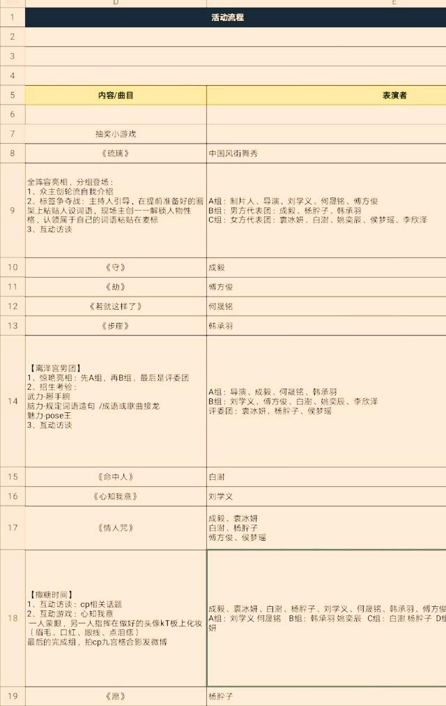 琉璃云歌会阵容 因活动流程突变(1)
