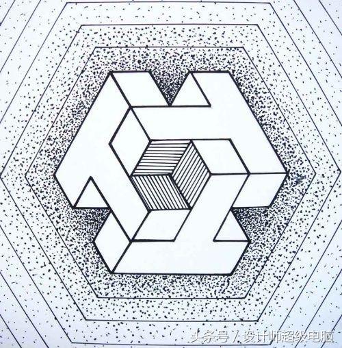 平面构成设计作品欣赏（美得不要不要的）(37)
