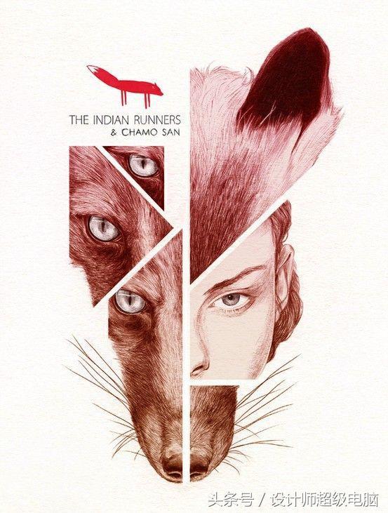平面构成设计作品欣赏（美得不要不要的）(26)