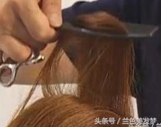 零基础剪发最常用教程(剪发时美发师最常用的剪法)(3)
