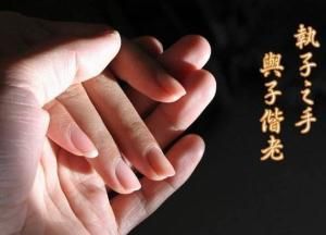执子之手与子偕老指的是什么感情