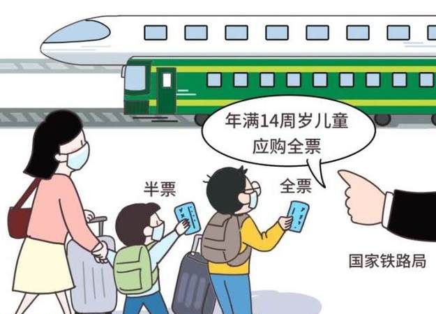 火车小孩买票标准的1米3