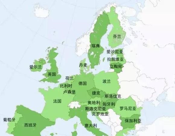 西欧包括哪些国家：西欧通常包括哪些国家