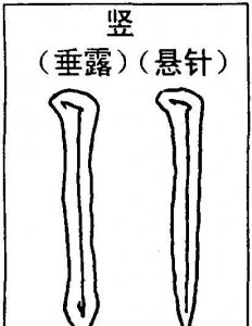 ​什么叫悬针竖,悬针竖与垂露竖的区别是什么