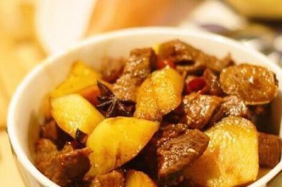 ​红烧牛肉炖土豆怎么做