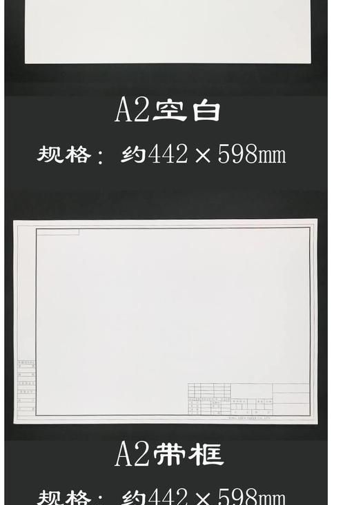 A1纸、A2纸、A0纸尺寸分别是多少