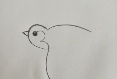 国画燕子的画法步骤,燕子画法图5