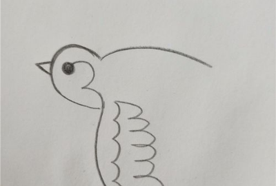 国画燕子的画法步骤,燕子画法图6