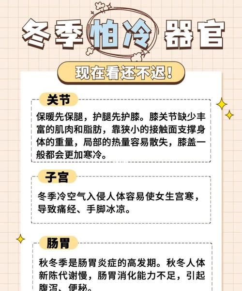 人体中最不怕冷的部位是哪里?