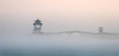 ​你在海上见到了海市蜃楼(2015年3月青岛海市蜃楼图片)