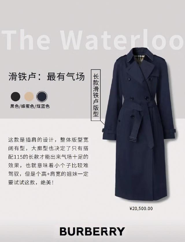 burberry女士风衣穿搭秋冬新款（风衣界天花板Burberry风衣怎么选）(6)