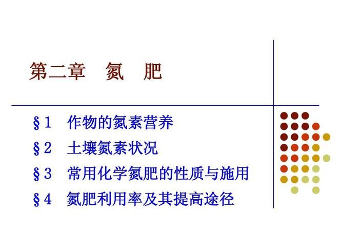 常见的氮肥有哪些?