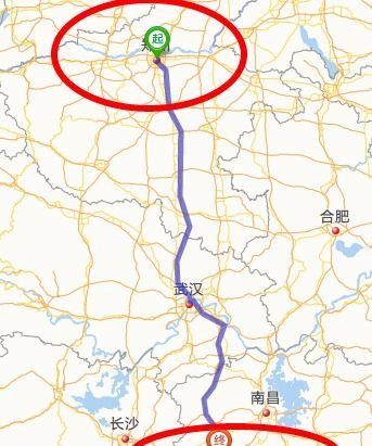 江西离河北有多远
