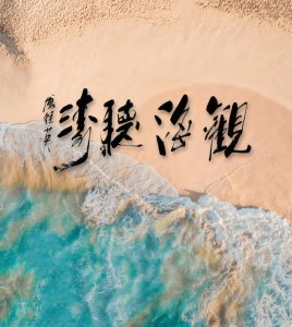 ​观海听涛书法欣赏涛声依旧（傅继英书法观海听涛）