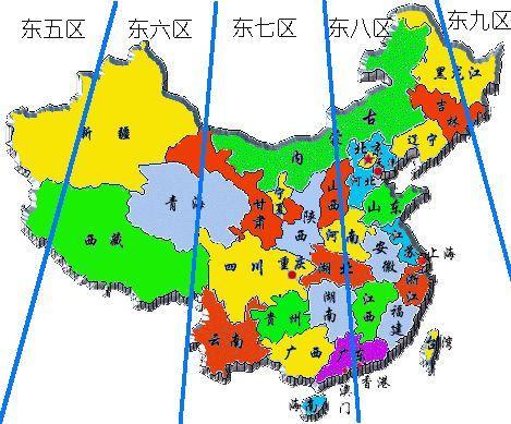 中国有5个时区 为什么只用一个时间