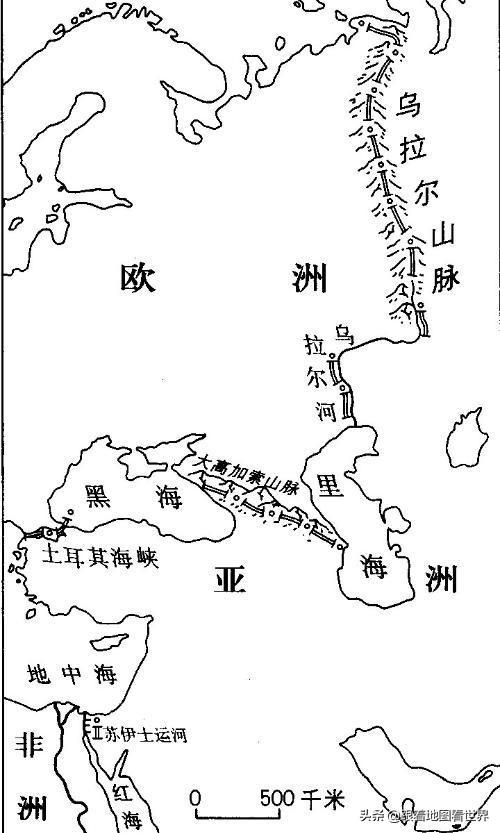 亚欧分界线有哪些(亚欧两洲的分界线是什么)