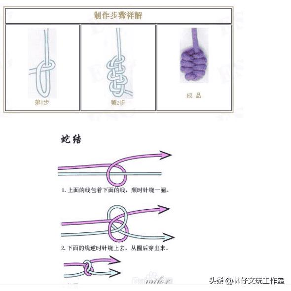 手串打结方法图解,太全了,赶紧收藏!(手串的穿法和打结方法)