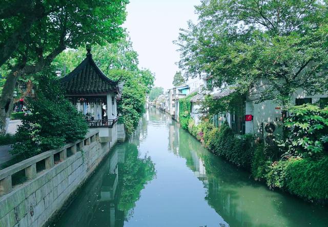 苏州十八景步行街(城市有街景姑苏水城)(14)