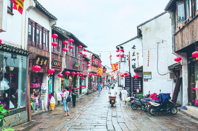 苏州十八景步行街(城市有街景姑苏水城)(8)