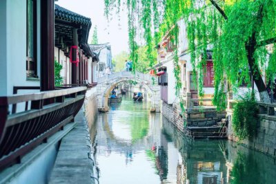 ​苏州十八景步行街（城市有街景姑苏水城）