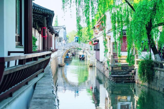 苏州十八景步行街(城市有街景姑苏水城)(1)