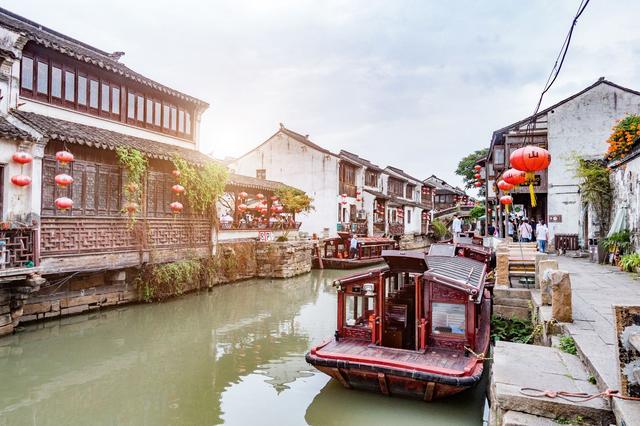 苏州十八景步行街(城市有街景姑苏水城)(5)