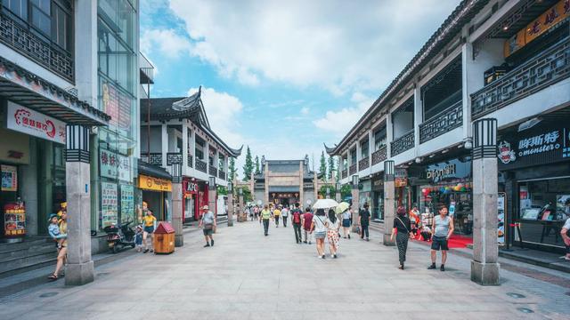 苏州十八景步行街(城市有街景姑苏水城)(10)