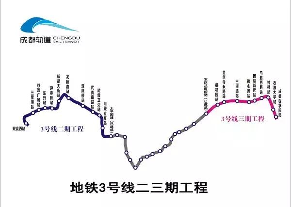 成都s11号线地铁线路图经过哪里 成都地铁1号线三期(14)