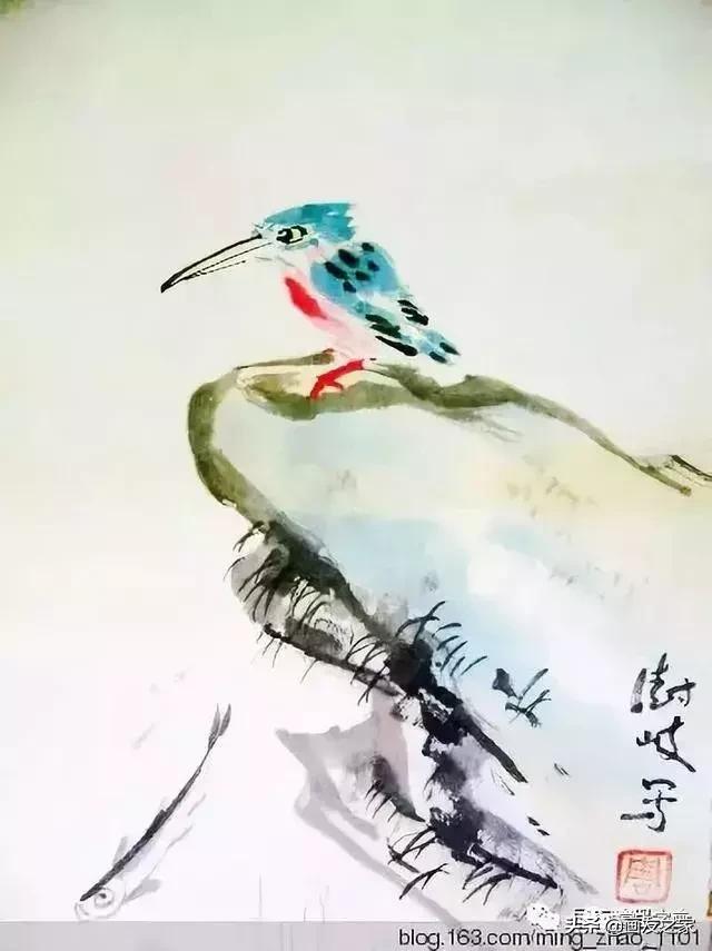花鸟工笔画的基本步骤（工笔花鸟画法合集）(29)
