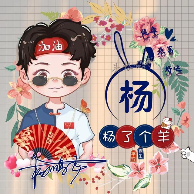 独一无二的微信个性姓氏头像(姓氏头像微信头像)(24)